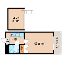 静岡駅 バス18分  小鹿公民館前下車：停歩2分 1階の物件間取画像